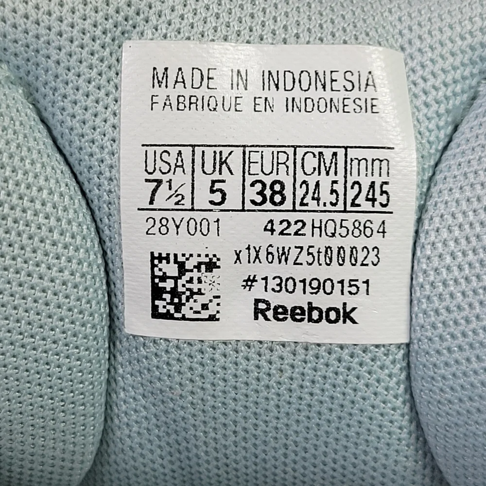Reebok Women's Zig Dynamica Seaside Grey/Mist Running Shoes Sz 7.5 [HQ5864]
